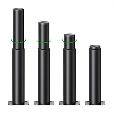 2 stk. Justerbare møbelben, 18cm Justerbare køkkenben,