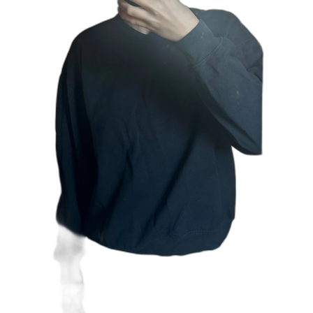 Svart sweatshirt