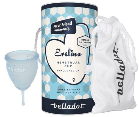 Evelina menstrual cup S&M