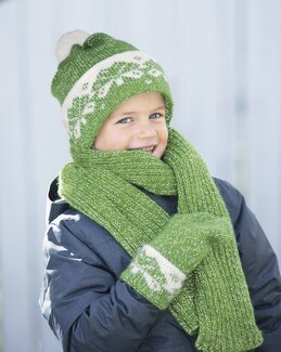 Garnpaket Mössa och vantar - Viking of Norway