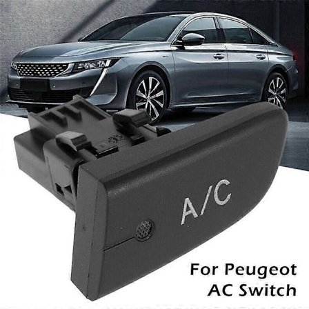 Aircondition AC Kontakt Trykknap 6554 KX Erstatning for Peugeot 107 Citroen C1 Toyota Aygo Biltilbehør