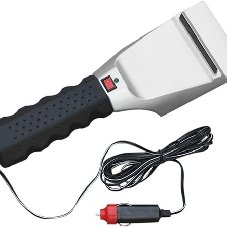 El-isskraber til biler, opvarmet elektrisk isskraber, 12 V elektrisk opvarmet