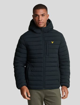 Lyle & Scott Sport Stretch Lightweight Quilted Jacket - Navy - XL