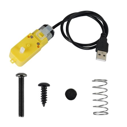 Motor modellsett med motor DC5V 59RPM CCW for tilpasning