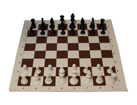 Sjakksett i plast for nybegynnere