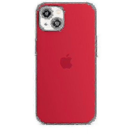 iPhone 13 Silikone Cover med MagSafe - Blødt Beskyttende Telefon Cover, Stødsikkert Bagcover, Slim Fit Rød