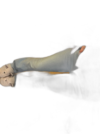 Bootcut ljusblå jeans från Gina