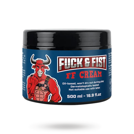 Fuck & Fist Hybrid Cream 500 ml - Vuxen.dk: Glidecremer