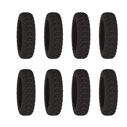 8 stk./sæt Rejsebagage Hjulbeskyttere Kuffert Hjul Dæksel