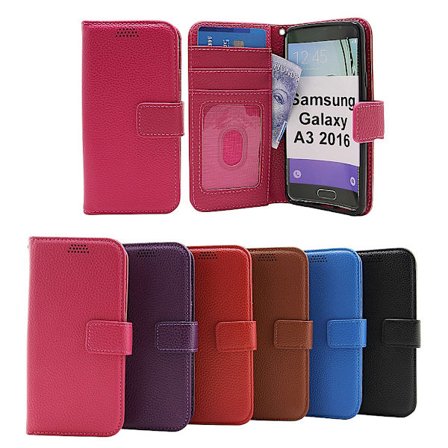 New Standcase Wallet Samsung Galaxy A3 2016