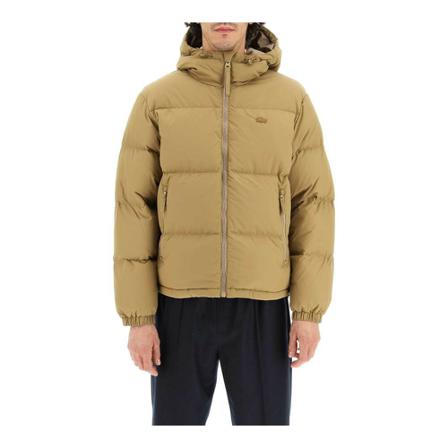 Lacoste Down Coats Brun, Herre Dunjakker, Størrelse: XL