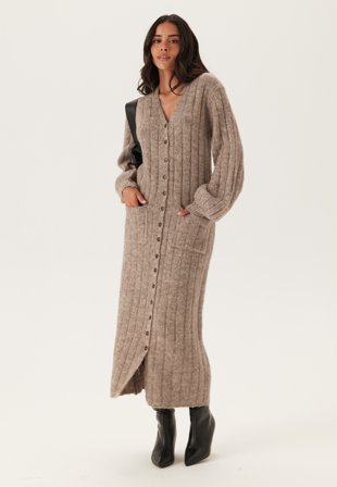 Happy Holly Knitted Cardigan Dress Klær