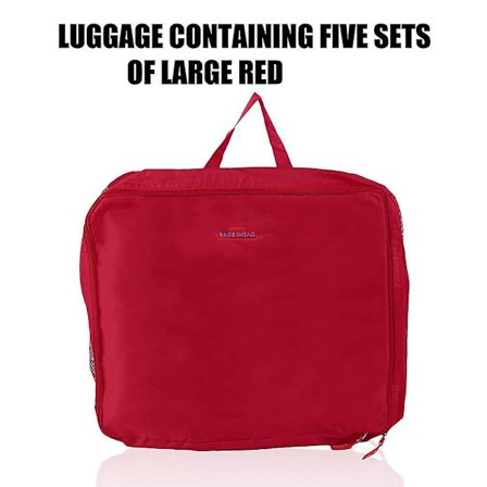 5 stk Opbevaringsposer Rejsepakke Tøj Kuffert