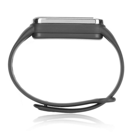 Digital Klokke LED-Skjerm 12/24 Timer Oppladbar Stilig Elektronisk Armbåndsur for Menn Kvinner Svart