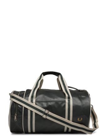 Fred Perry Classic Barrel Bag - Black - ONE SIZE