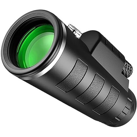 Högförstorande zoom monokulär teleskop (40x60) med smartphone-adapter