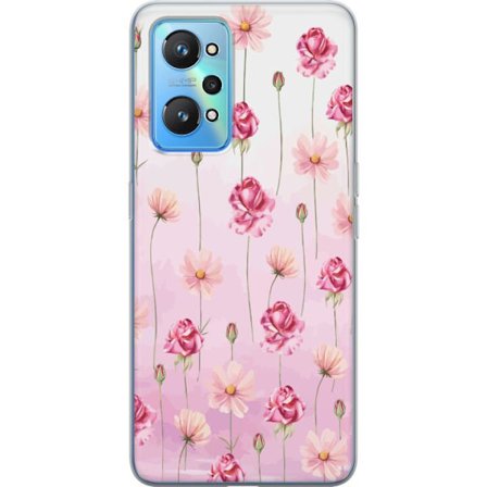 Kompatibel Mobilcover til Realme GT Neo2 Rose Petal Whisper