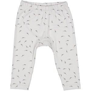 Kids - MarMar Copenhagen Printed Leggings Dino Baby 62 cm - Bottoms - 62 cm - Grey - Junge