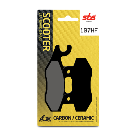 Plaquettes de frein céramique sbs Scooter - Benelli Caffenero 250 2008-2014