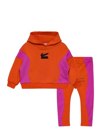 Nike Ie-Dri-Fit Pant Set - Red - 74/80