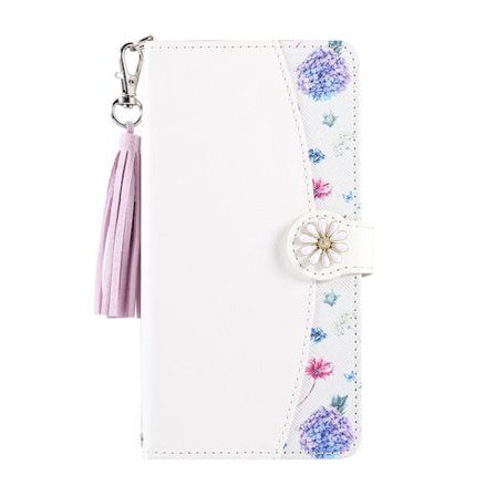 Fodral för iPhone 15 Plus Vit tofs