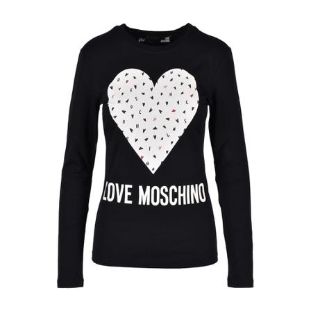 Love Moschino T-Shirts Sort, Dame