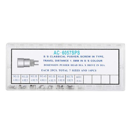 Skruetype urkrone kronograf knap ur trykker tilbehør Ac6057sps