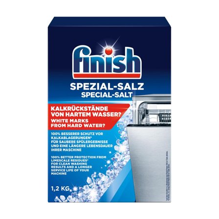 FINISH Diskmaskinsalt 1,2kg - Lyreco - Städ och hygien - Diskrengöring - Maskinrengöring