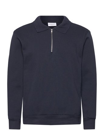 Lindbergh | Sweat Polo With Zip L/S | L