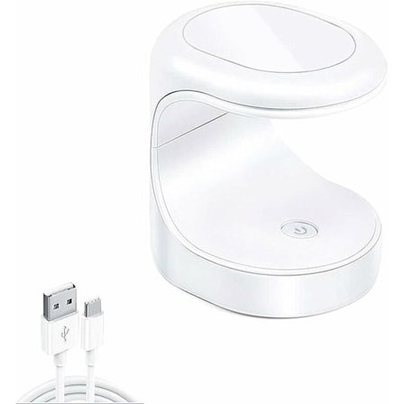Mini UV LED neglelampe, UV-lampe negle tørrer bærbar enkelt finger gel neglelak elektrisk hærdning lampe manicure maskine med USB-kabel