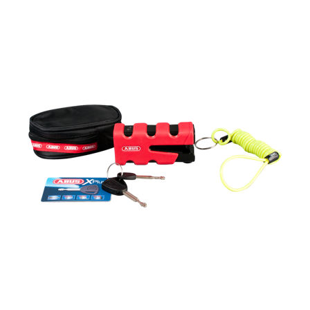 ABUS Granit Sledg Rød