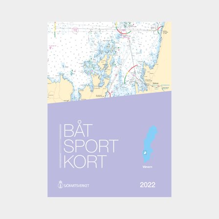 Cartes de navigation de plaisance Sjöfartsverket Vänern (Édition 2022)