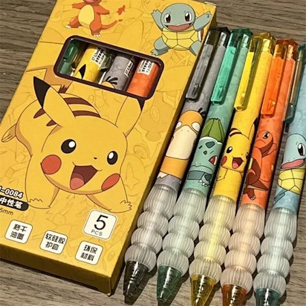 5 osaa Pokemon Pikachu Charmander Squirtle Anime Sarjakuva