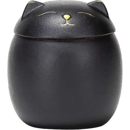 Lemmikkituhkauurna Kissa Musta kissatuhka, Cat Ashes Cat Ashes Souvenir (musta)