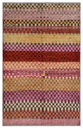 Hand Knotted Moroccan Berber - Afghanistan 114X184 Wool Rug Small