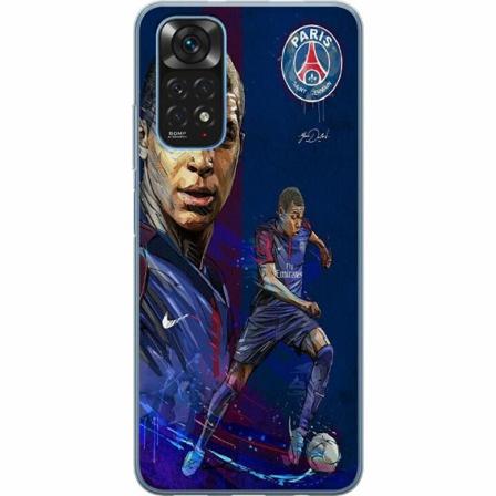 Xiaomi Redmi Note 11 Genomskinligt Skal Mbappe