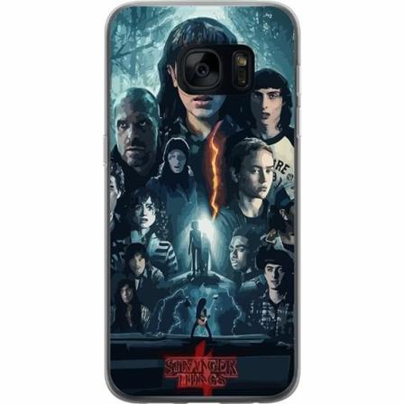 Samsung Galaxy S7 Genomskinligt Skal Stranger Things