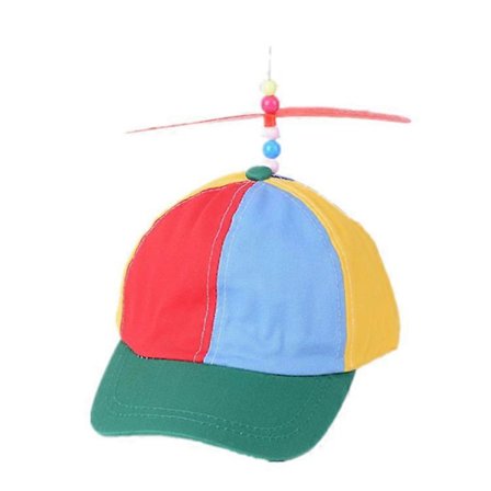 Baseball Cap Modefarve Bambus Guldsmed Farveblok Baseball Cap Helikopter Propel Rebound Cap