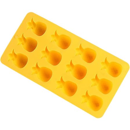 Isform Ananasform Kök Isform Återanvändbar Silikon Isbox för Choklad Godis Kaka Fondant Isbit Pudding