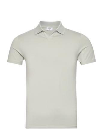 Stretch Cotton Polo T-Shirt Polos Short-sleeved Grå Filippa K*Betinget Tilbud