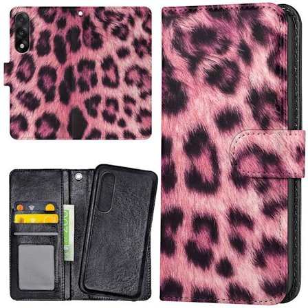 OnePlus Nord 5 - Lompakkokotelo/Kuoret Pink Leopard