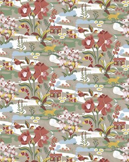 Kangas Kupliva maa Myydään metreittäin Punainen