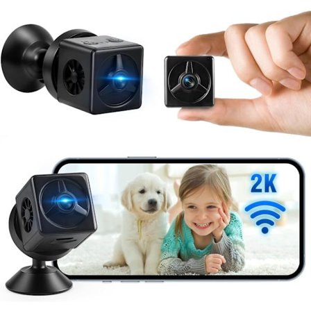 Full HD Mini Kamera WiFi Liten Kamera, Mini Övervakningskamera