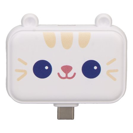 Type C Hub 3 i 1 4K HD USB 3.0 PD Hurtigopladning Multiport Adapter til PC Laptop Hvid