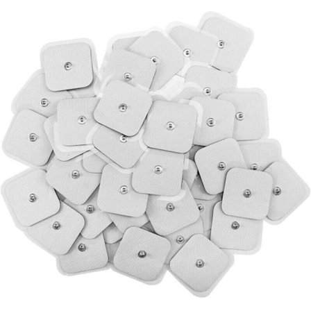 Alennus! Korkealaatuiset 30 kpl Cm elektrodilevyt itseliimautuvat elektrodit TENS-terapiakoneisiin fysioterapiaan