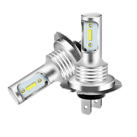 2 st H7 LED-strålkastare 6000k Super Vit 110w 8000lm Strålkastarpaket