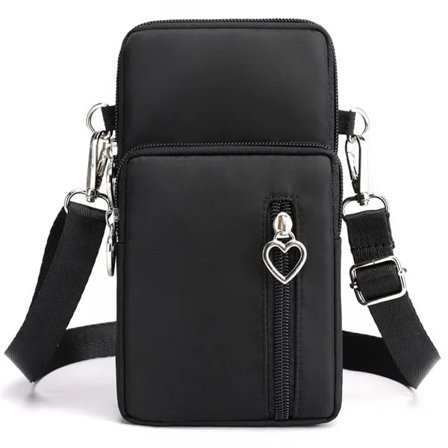 Pieni Crossbody-lompakko puhelinlaukku naisille, mini crossbody-lompakko