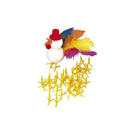 PLAYBOX Kycklingfötter 25/fp - Lyreco - Skola och förskola - Hobbymaterial - Pyssel - Påsk