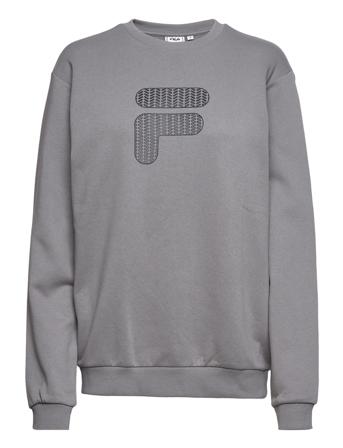Broc Crew Sweat Sweat-shirt Tröja Grå FILA