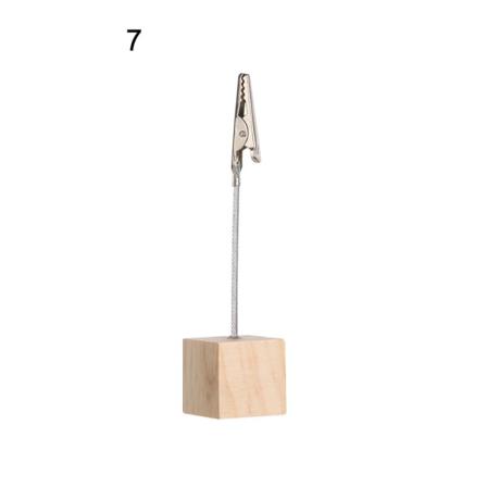 1 Stk Plasseringskortklemmer Stativ Fotoklemmer 7